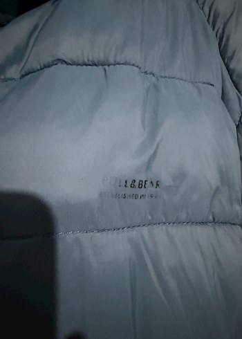 Fermuarlı Mavi Erkek Mont - Görsel 4