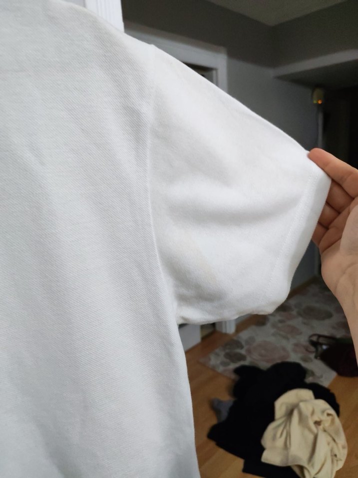 Erkek Beyaz Kısa Kollu Polo Tişört - Görsel 4