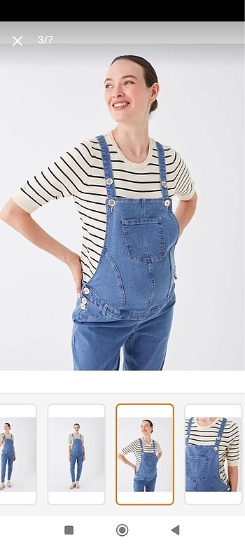 Lc Waikiki hamile tulum - Görsel 4