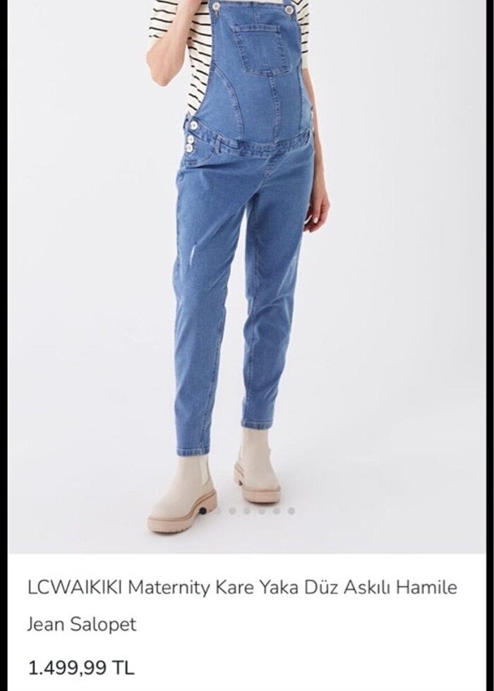 Lc Waikiki hamile tulum - Görsel 3