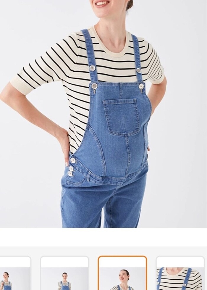 Lc Waikiki hamile tulum - Görsel 4