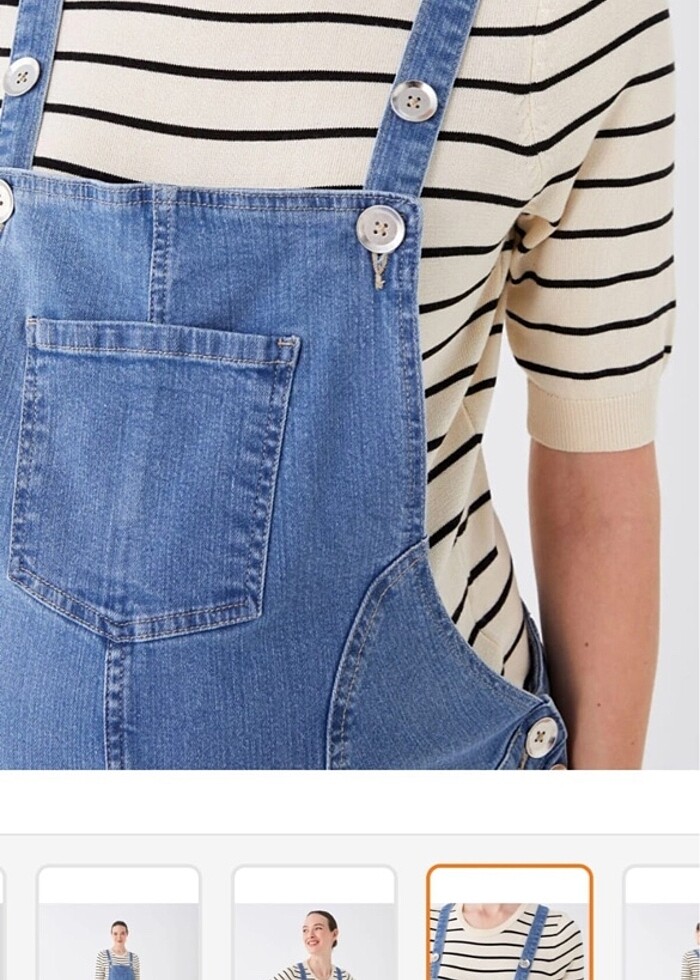 Lc Waikiki hamile tulum - Görsel 5