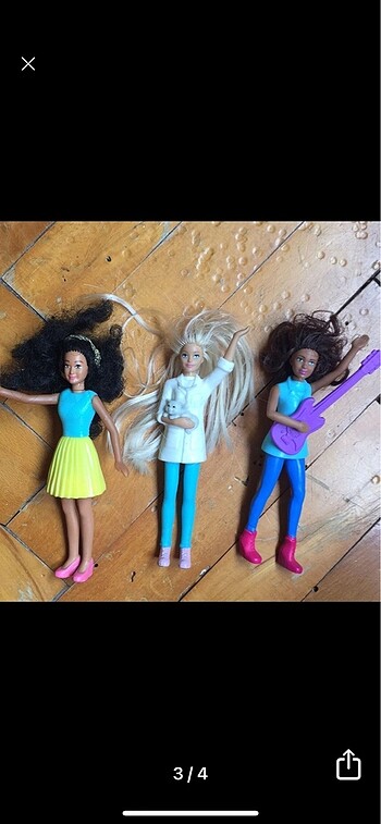 Beden Renk Barbie figür