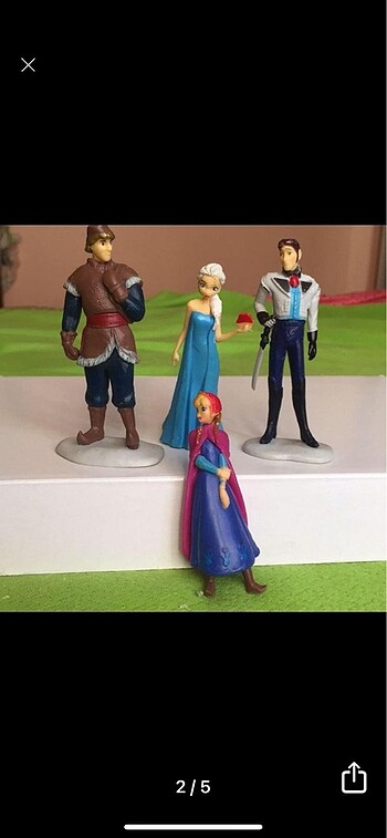 Beden Elsa ve Anna figür