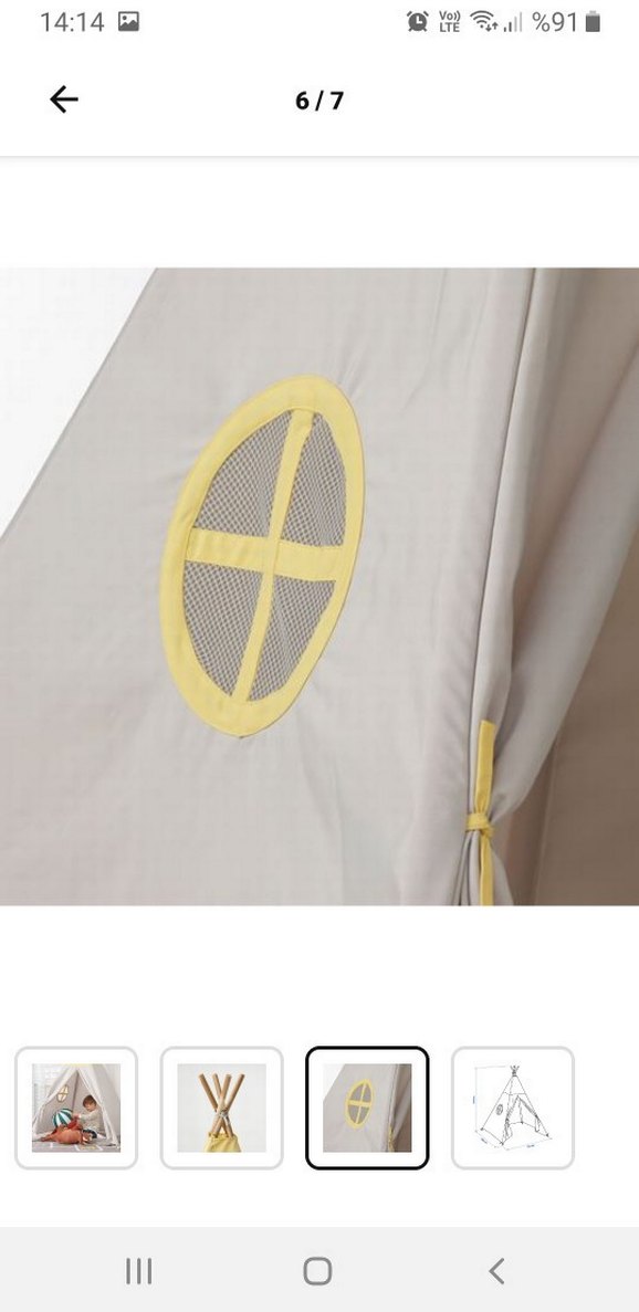 Ikea Oyun Çadırı - Görsel 3