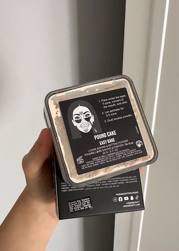 Huda Beauty pound Cake pudra - Görsel 2