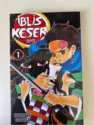 İblis Keser Türkçe Manga 1. Cilt