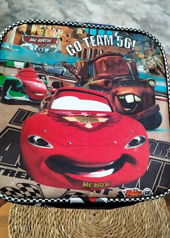 Renkli Çocuk beslenmeÇantası - Kırmızı - Görsel 2