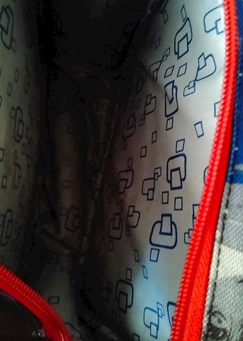 Renkli Çocuk beslenmeÇantası - Kırmızı - Görsel 3