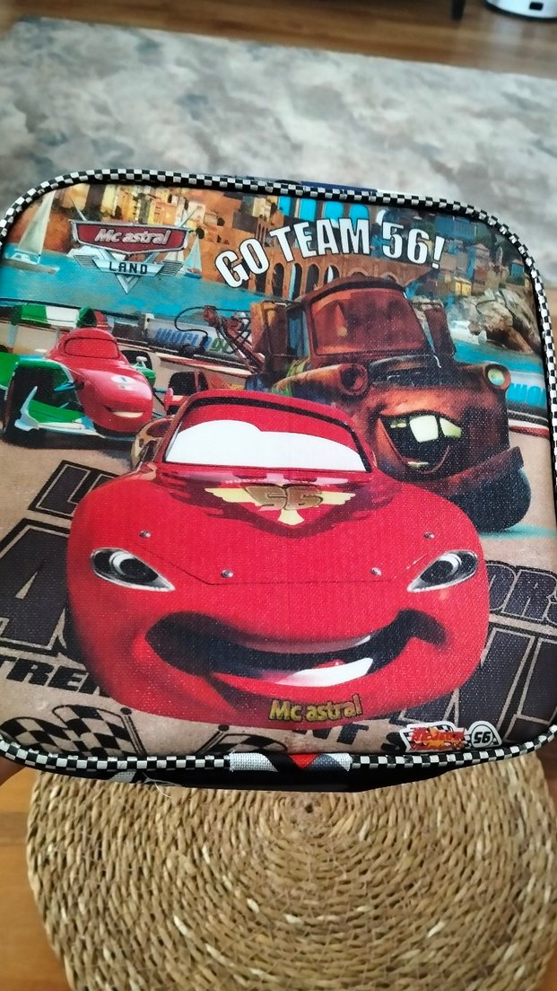 Renkli Çocuk beslenmeÇantası - Kırmızı - Görsel 2