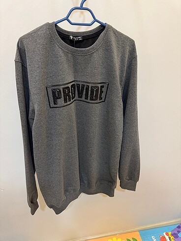 Bisiklet Yaka Erkek Sweatshirt