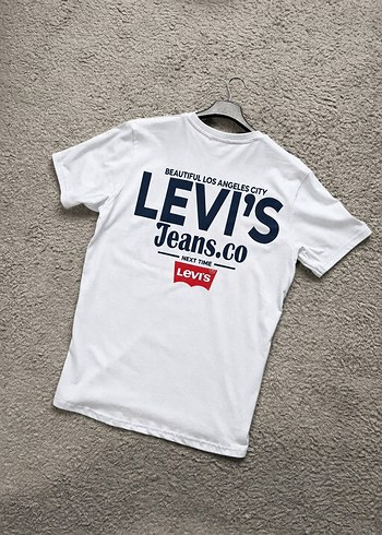 Levis Levi S Beyaz Logo Baskili Tisort