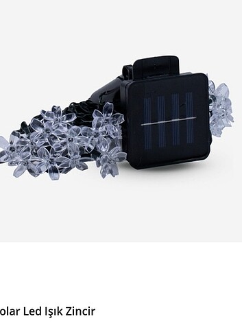 Solar led ışık zinciri