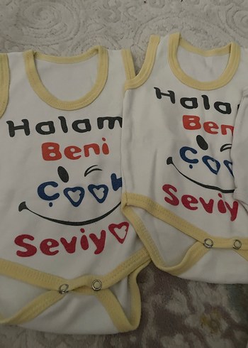 Baskılı Beyaz Erkek Bebek Kolsuz Body - Görsel 3