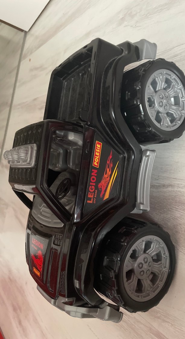 Siyah Legio Off Road Oyuncak Araba. 30/32 cm boyu - Görsel 2