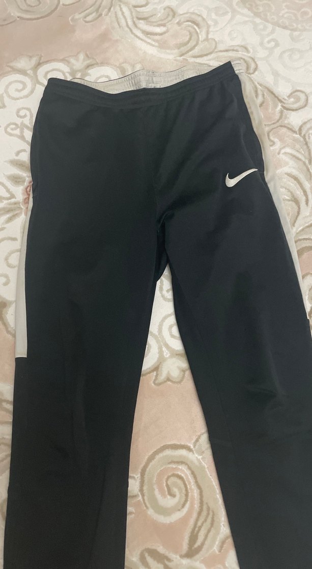 Siyah Elastik Siyah Erkek Spor Pantolon - Görsel 2