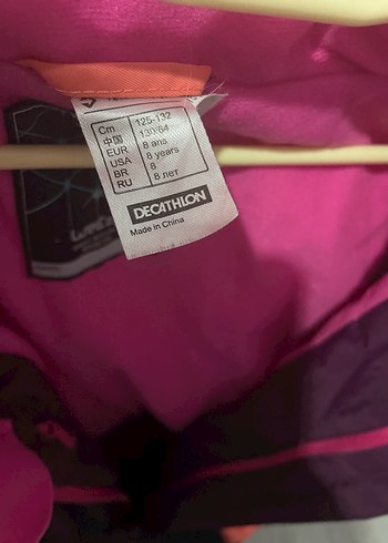 Kız Kemerli Mor Kayak Tulumu - Görsel 5