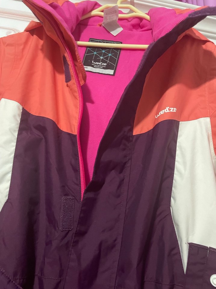 Kız Kemerli Mor Kayak Tulumu - Görsel 3