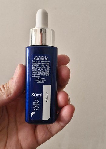 L'Oréal Paris L'Oréal Revitalift Lazer Retinol Serum iki kez kullanıldı