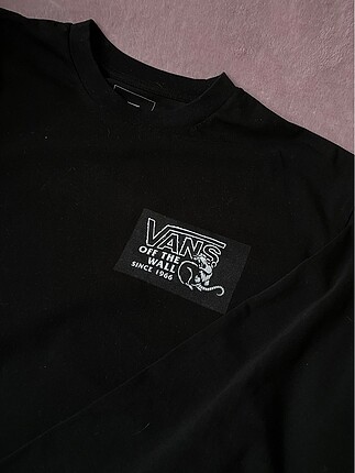 Vans uzun kollu sweat M size ** arkası baskı detaylı