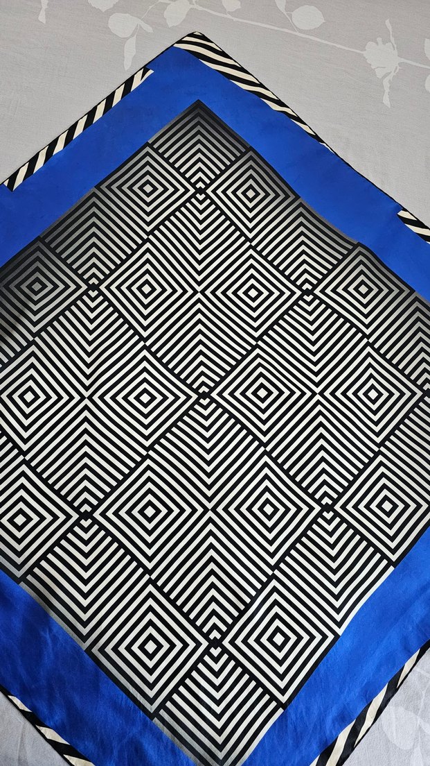 armine twill ipek eşarp - Görsel 3