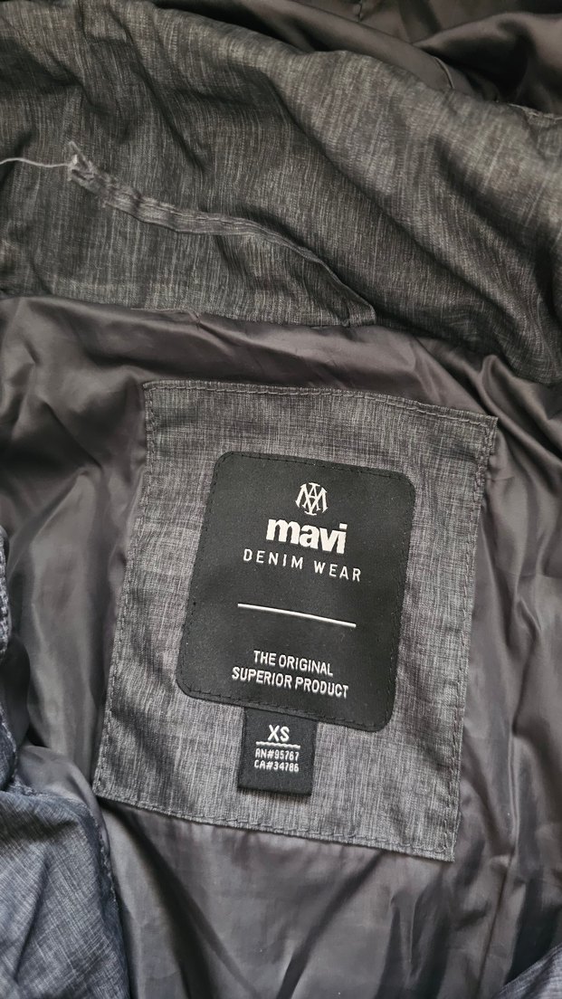 Mavi jeans Erkek Mont - Görsel 3
