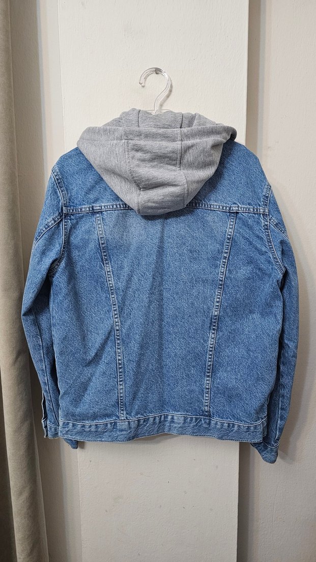 LCW Gri erkek Denim Ceket - Görsel 5