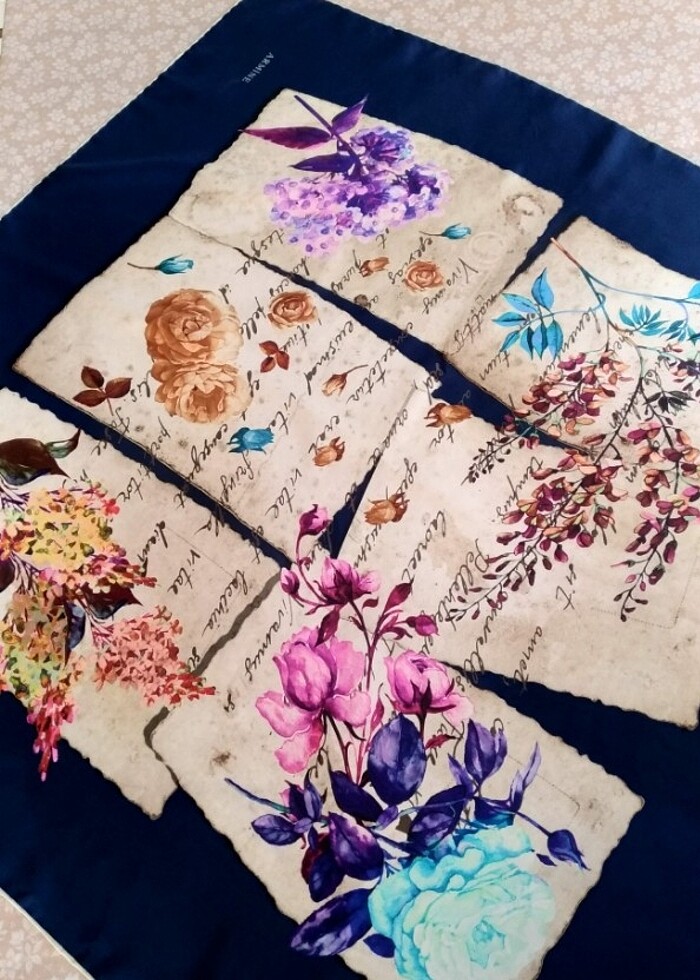 Armine ipek eşarp - Görsel 3