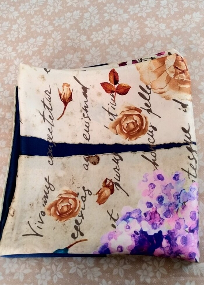 Armine ipek eşarp - Görsel 5