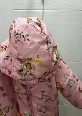 Kız Bebek Pembe Astronot Mont Kozmonot - Görsel 8