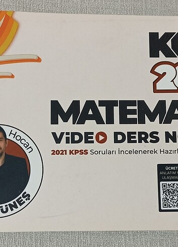 Benim Hocam Matematik Video Ders Notu