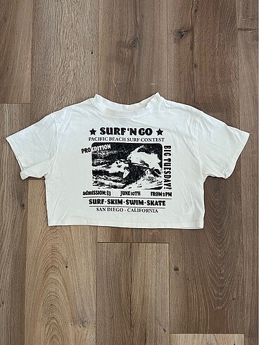 H&M T-shirt Crop Vintage/Aesthetic/Y2K