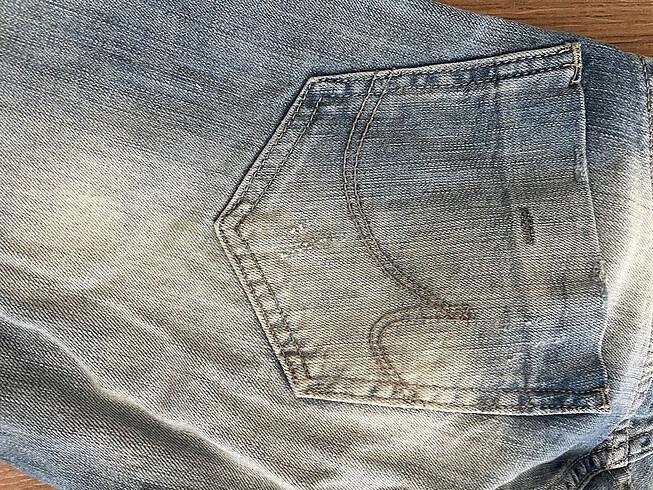 27 Beden mavi Renk LTB STRAIGHT JEANS- Y2K- Aesthetic- Vintage- Düşük bel(straight)