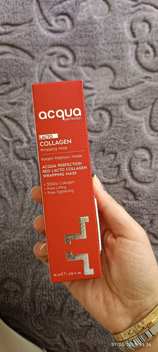 AcquaCollagen maske şefaflasan maske - Görsel 2