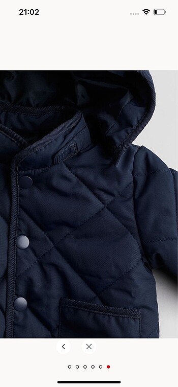H&M Hm Kapitone Mont