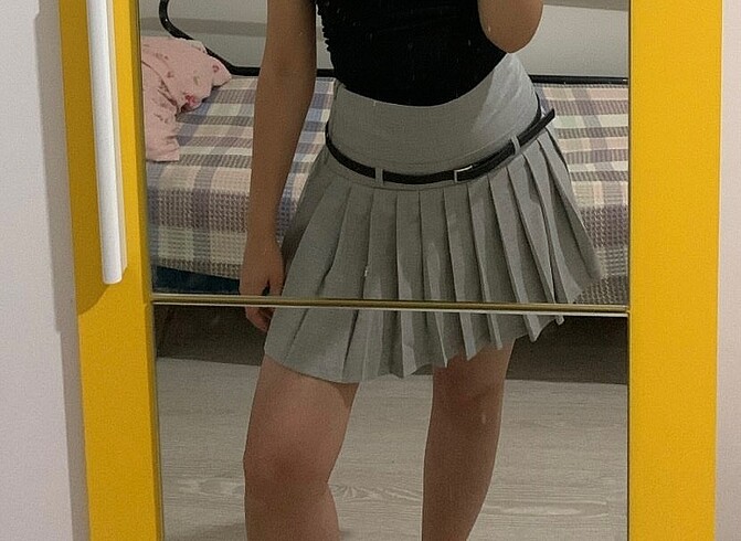 Mini şortlu etek