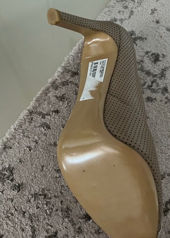 38 Beden Bej Kadın Stiletto - Tergan