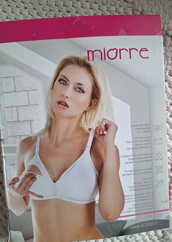 Beyaz Minimalist Normcore Sütyen - Görsel 2