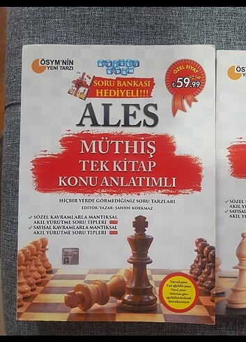  ALES HAZIRLIK KİTAPLARI