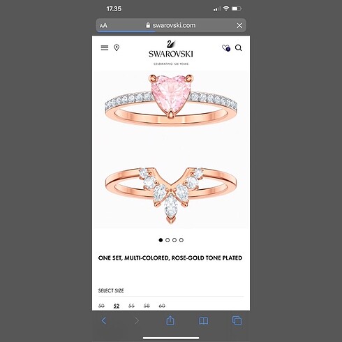 swarovski Swarovski yüzük