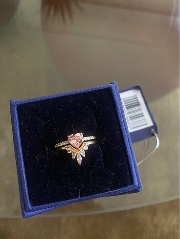 Beden çeşitli Renk Swarovski yüzük