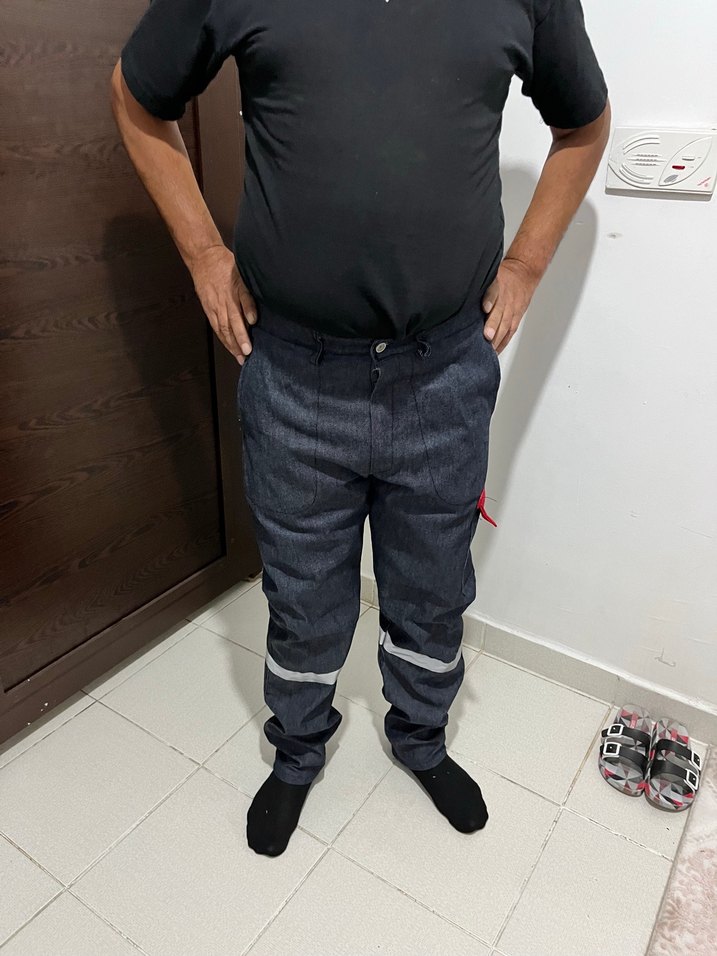 Gri Regular Fit Denim Erkek Pantolon 52 beden - Görsel 3