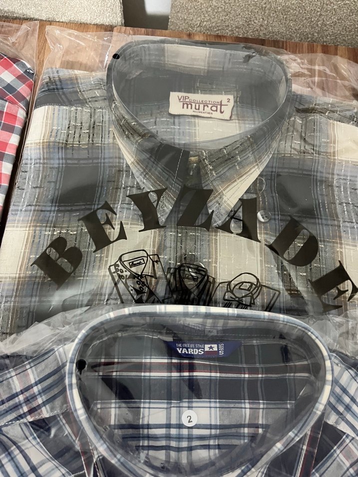 Düğmeli, uzun kollu Renkli Erkek Gömlek - Görsel 4