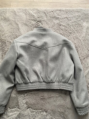 Paulmark Gri Bomber Mont