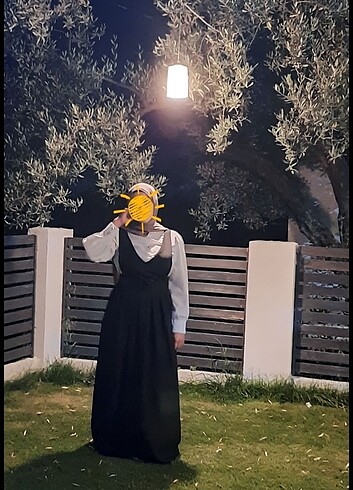 Siyah Etekli salopet
