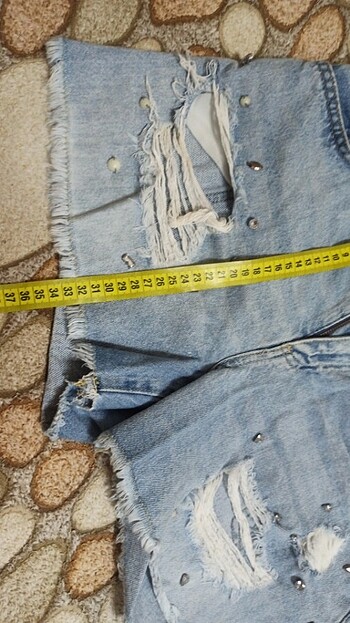 16-17 Yaş Beden Kot short