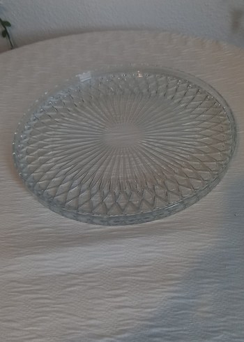 Vintage Kesme Desenli Cam Tabak - Görsel 2