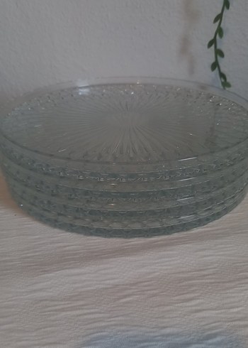 Vintage Kesme Desenli Cam Tabak - Görsel 4