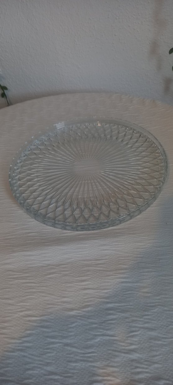 Vintage Kesme Desenli Cam Tabak - Görsel 2