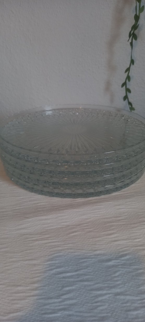 Vintage Kesme Desenli Cam Tabak - Görsel 4